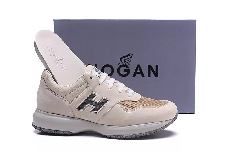 hogan sneakers chaussures hommes lowest price interactive leisure increased internal beige
